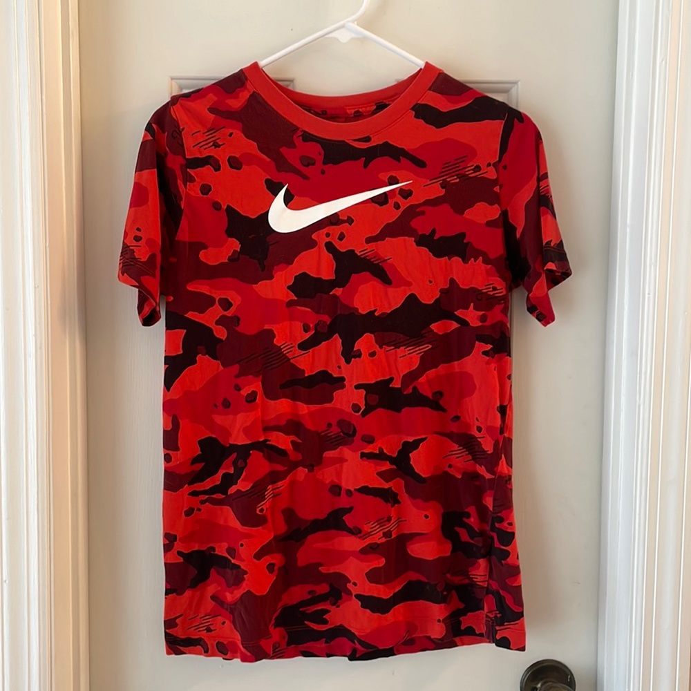 Boys Nike Camo Tee